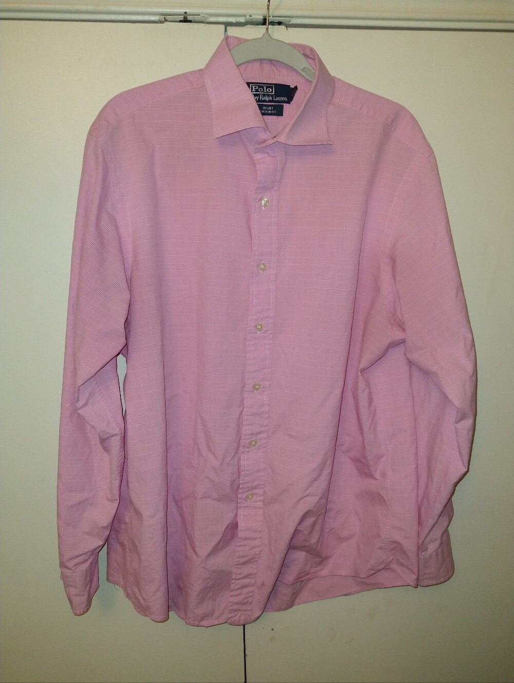 Polo Ralph Lauren Regent Custom Fit Long Sleeve Button Up Shirt Men’s 17-34/35.